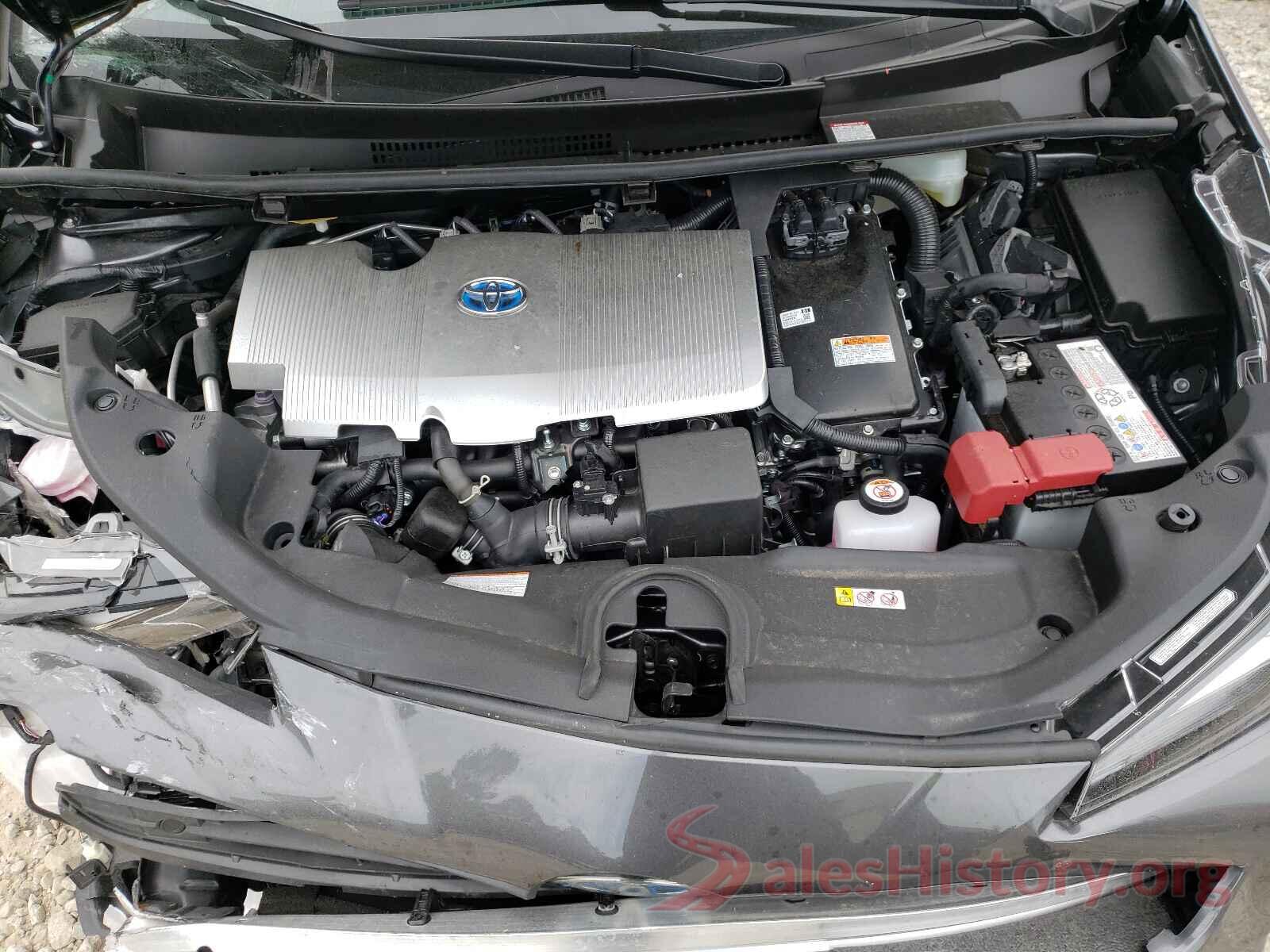 JTDKAMFU2M3145231 2021 TOYOTA PRIUS