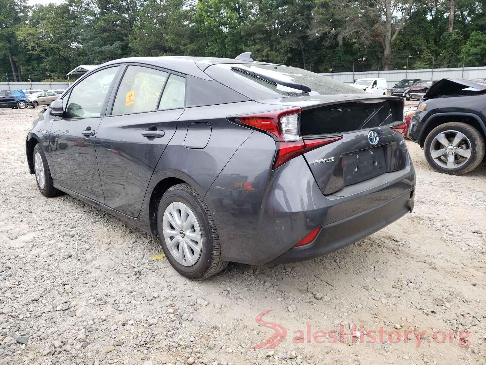 JTDKAMFU2M3145231 2021 TOYOTA PRIUS