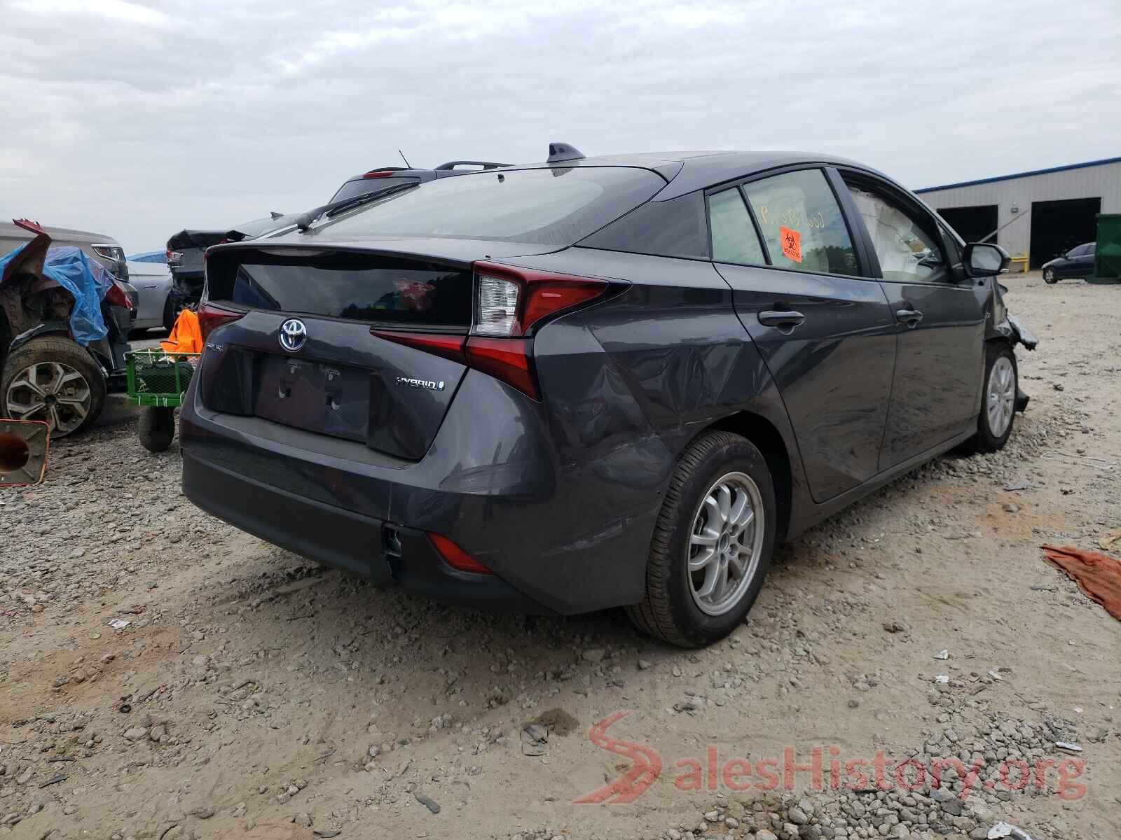 JTDKAMFU2M3145231 2021 TOYOTA PRIUS