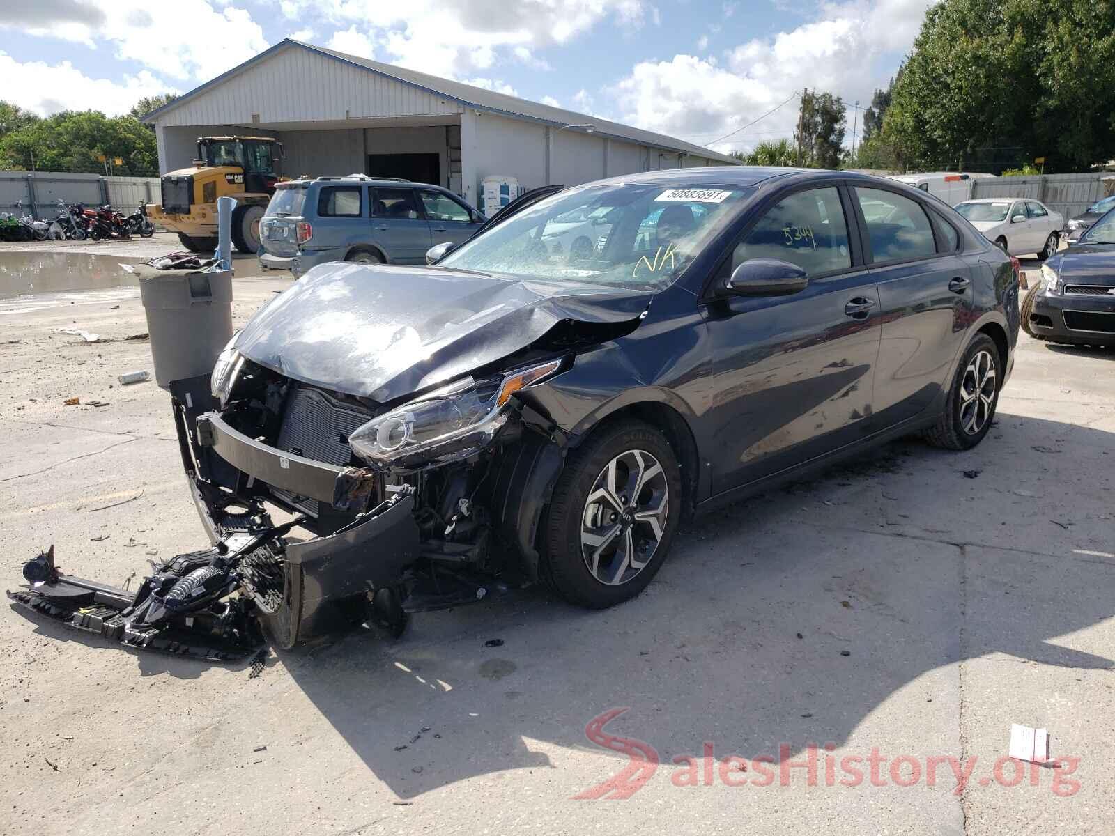 3KPF24AD8ME314022 2021 KIA FORTE