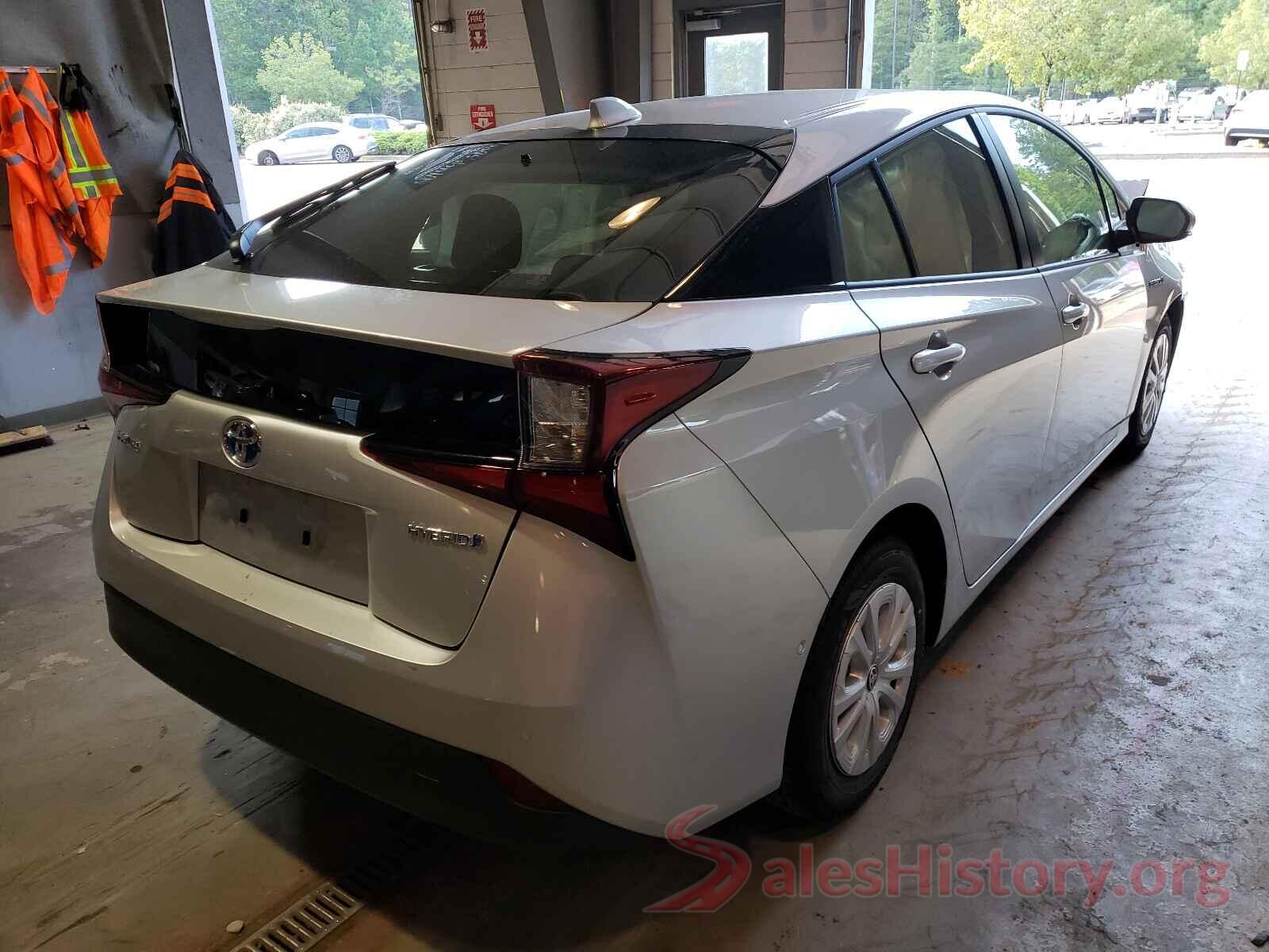 JTDKAMFU5M3146423 2021 TOYOTA PRIUS