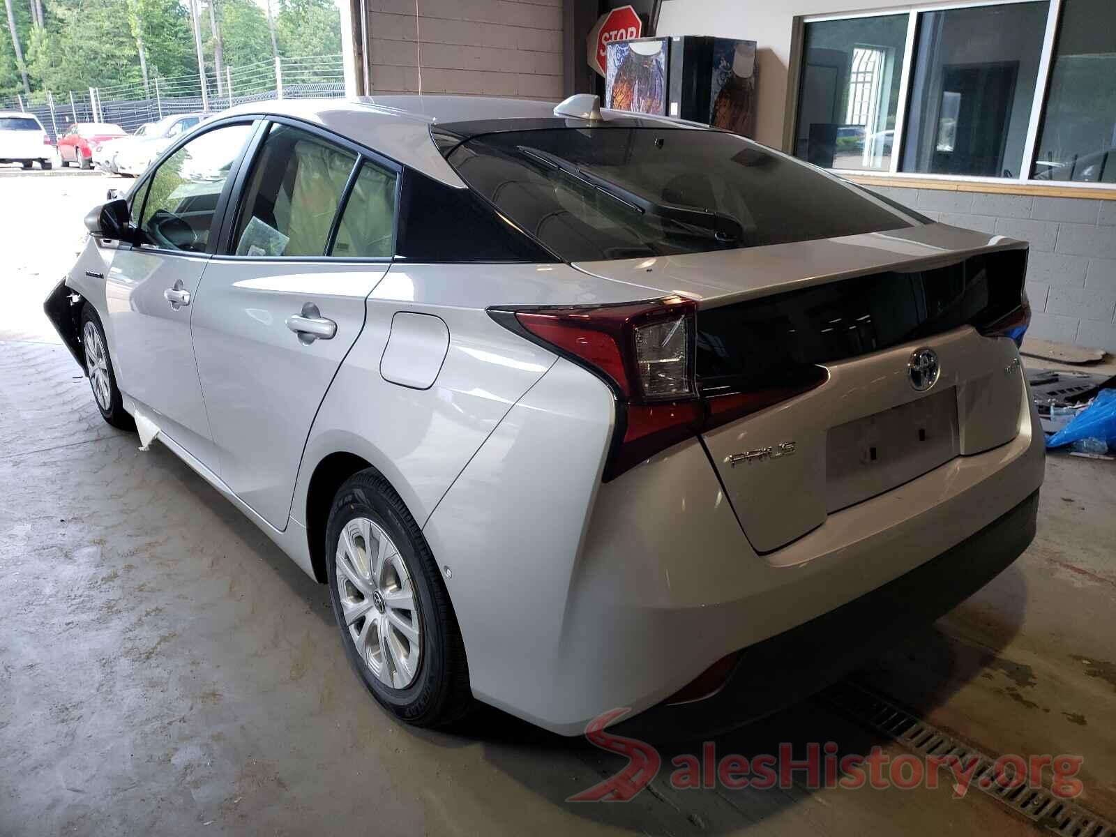 JTDKAMFU5M3146423 2021 TOYOTA PRIUS