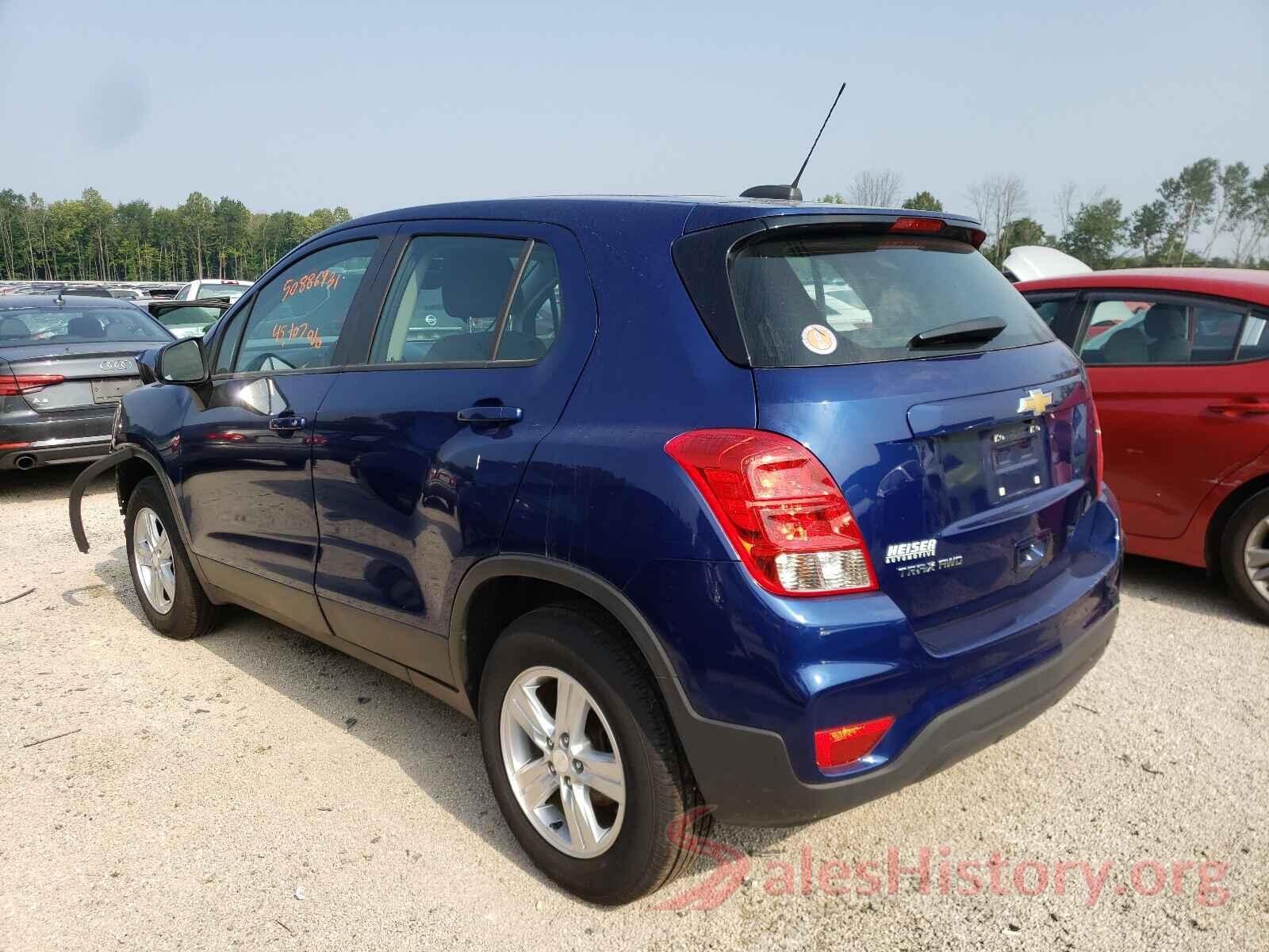 3GNCJNSB0HL156633 2017 CHEVROLET TRAX