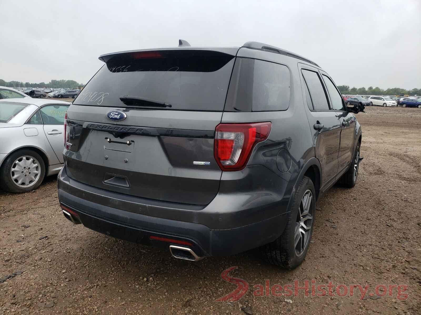 1FM5K8GT7HGC48646 2017 FORD EXPLORER