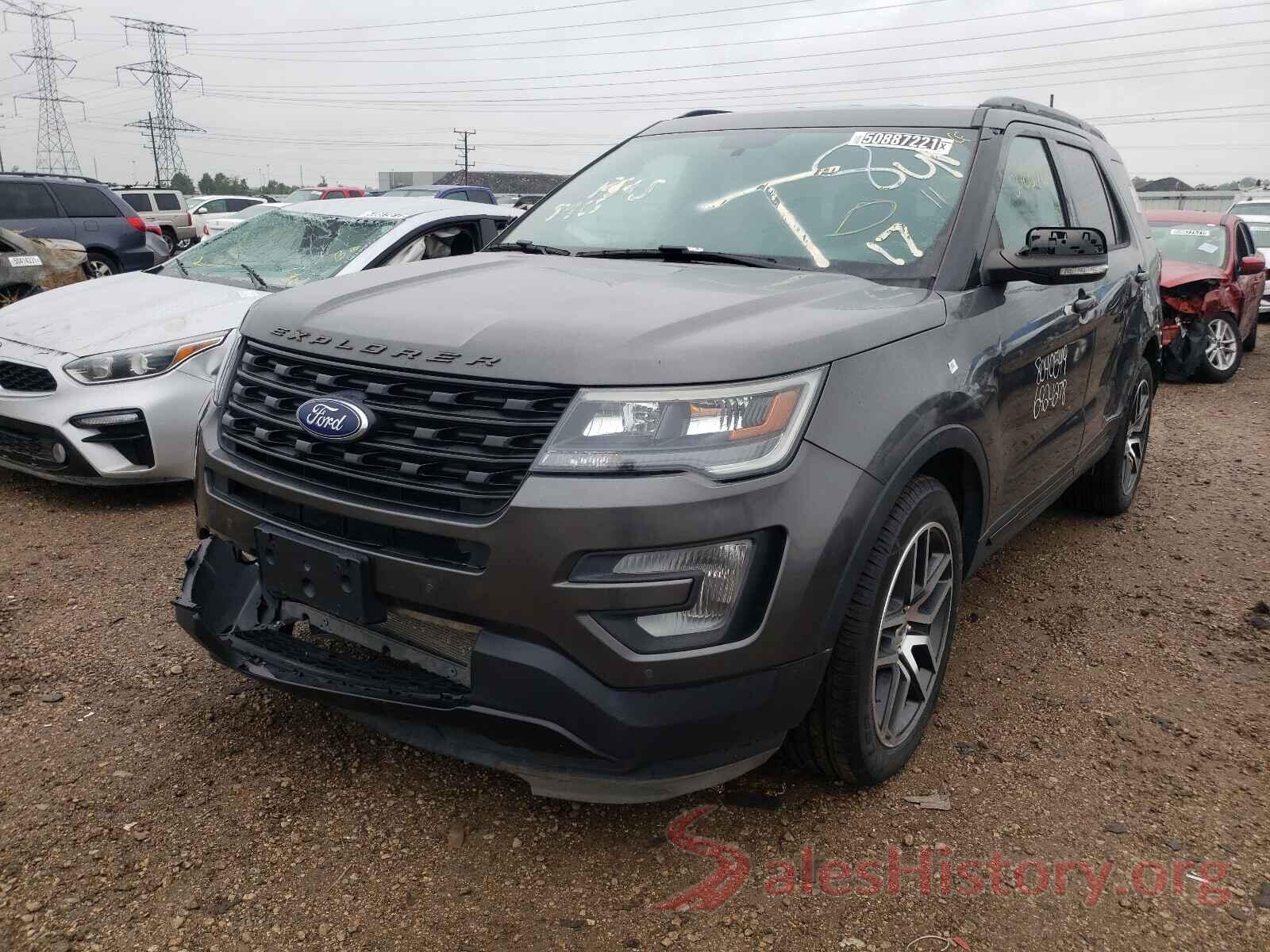 1FM5K8GT7HGC48646 2017 FORD EXPLORER