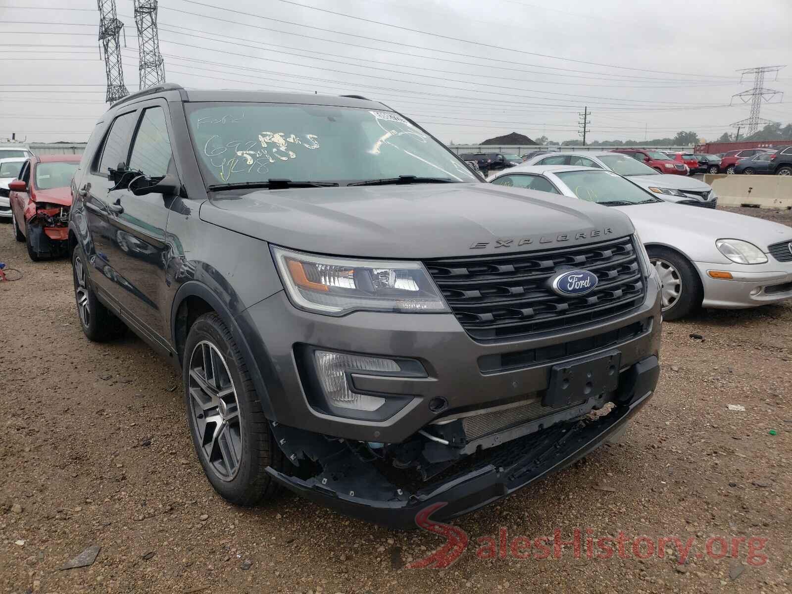 1FM5K8GT7HGC48646 2017 FORD EXPLORER