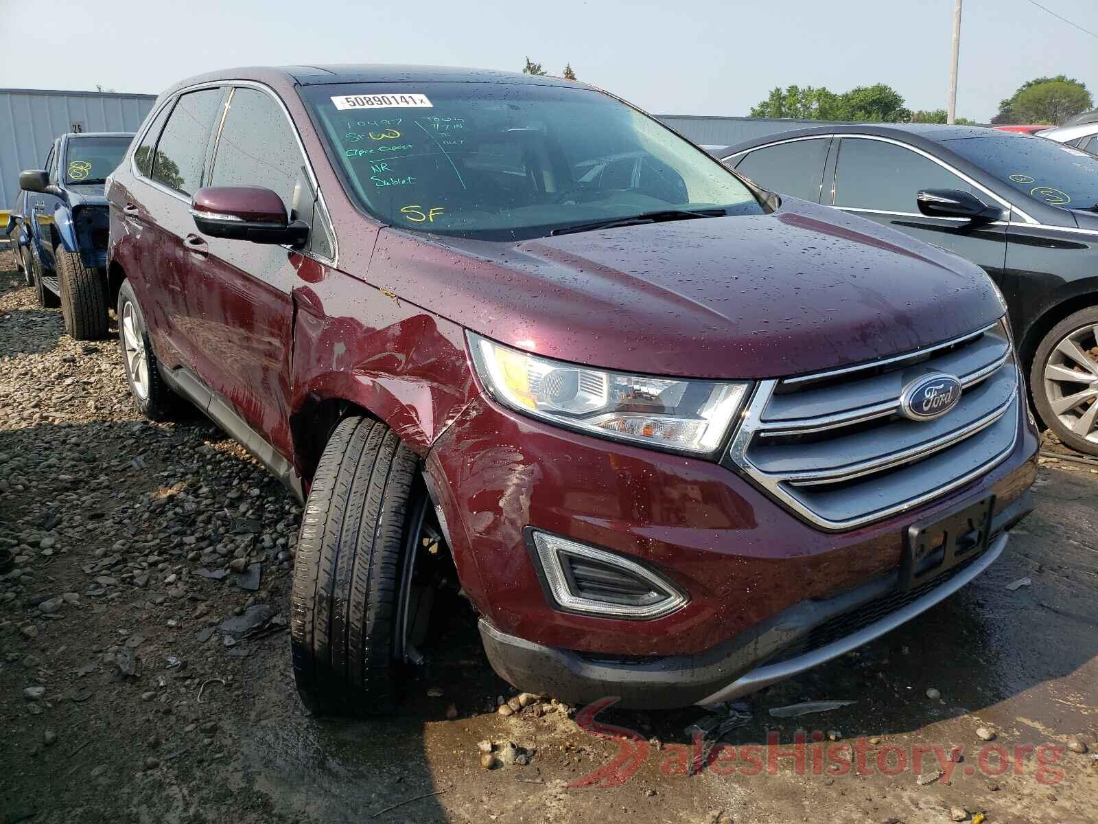 2FMPK4J98HBC08615 2017 FORD EDGE