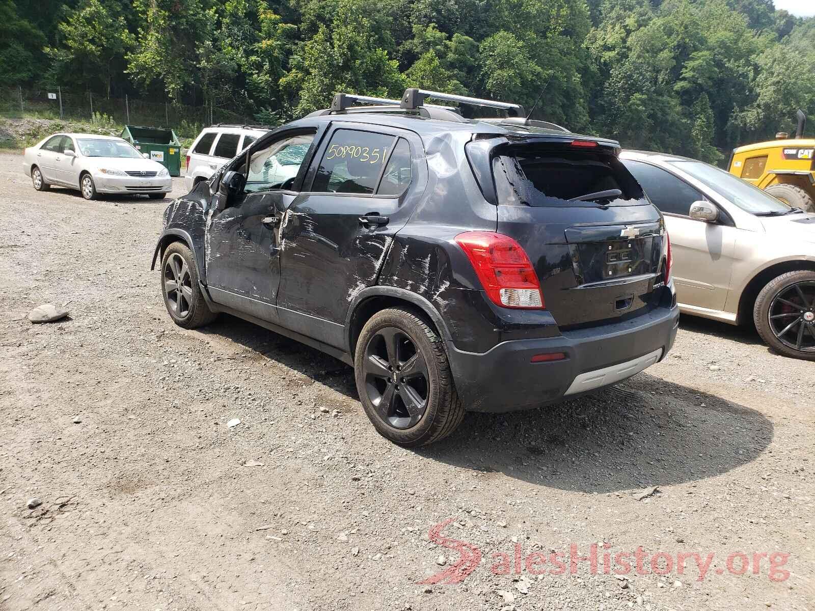 KL7CJMSB5GB611587 2016 CHEVROLET TRAX