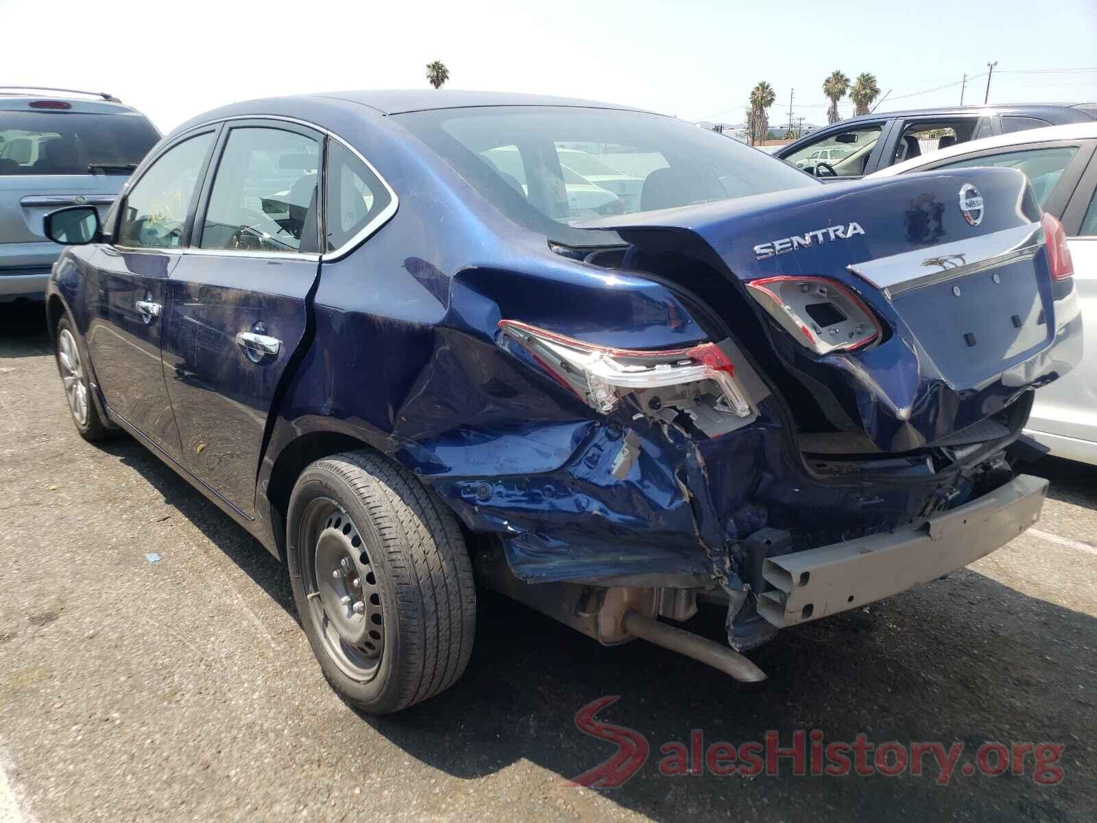 3N1AB7AP1HY274363 2017 NISSAN SENTRA