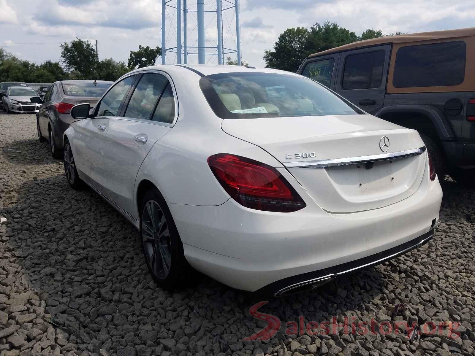 55SWF8DB9KU304725 2019 MERCEDES-BENZ C-CLASS