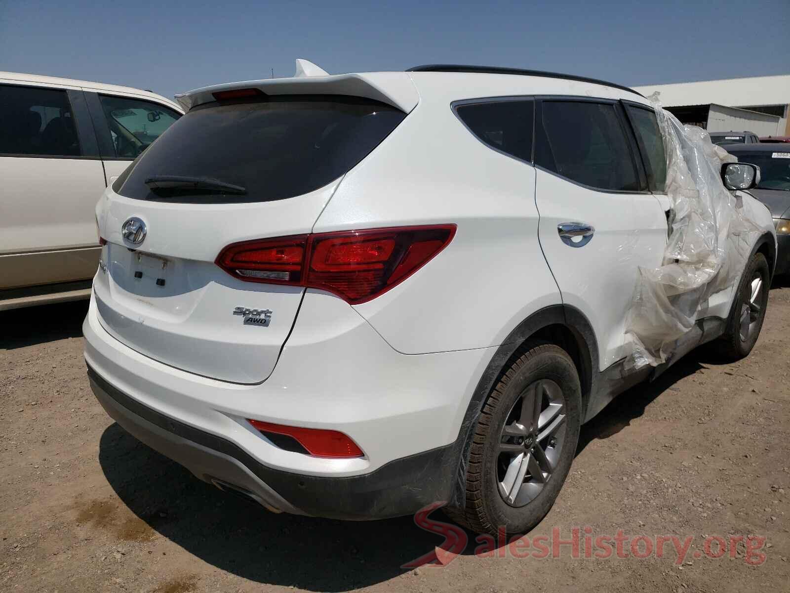 5NMZUDLB4JH078606 2018 HYUNDAI SANTA FE