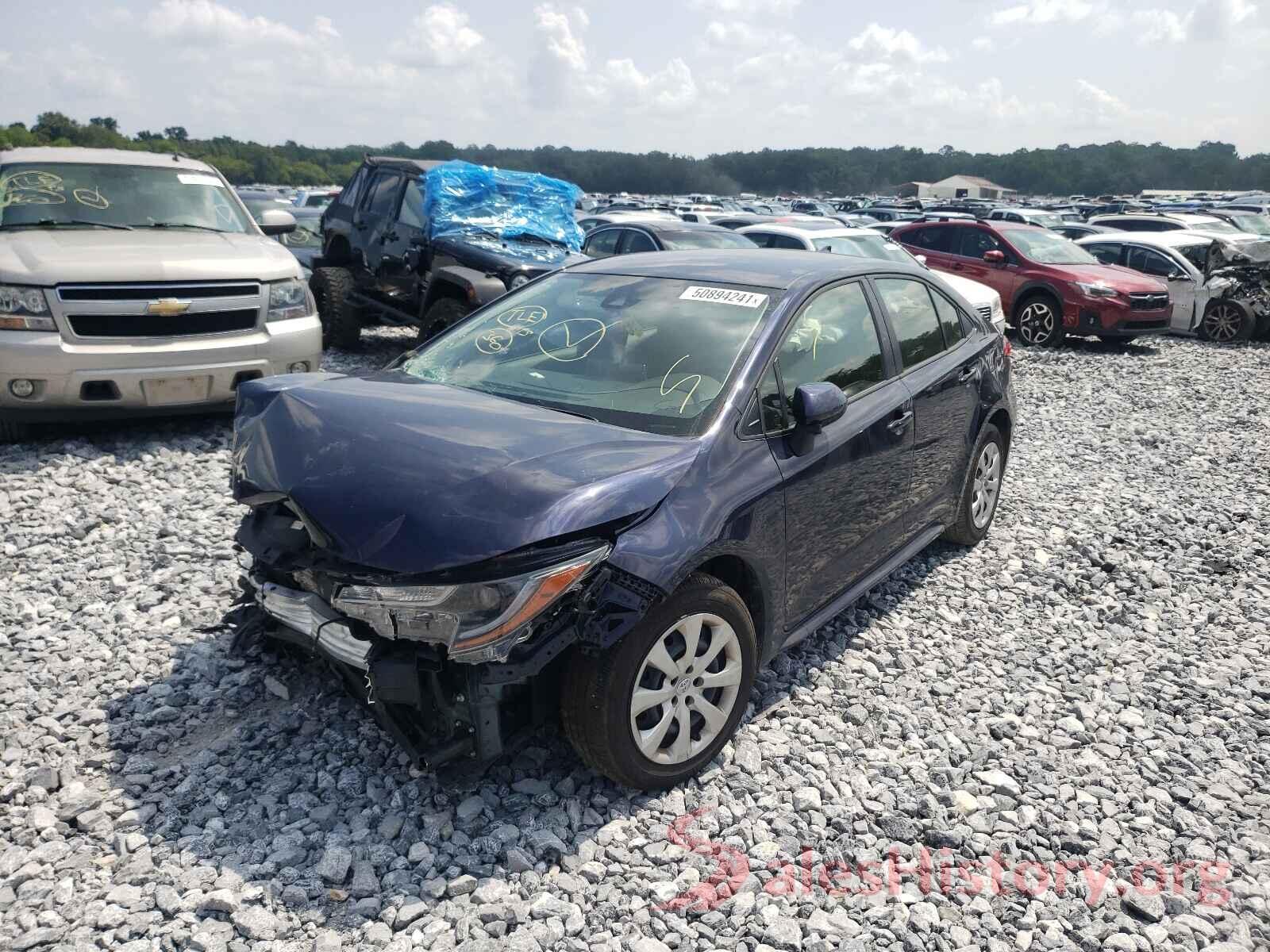 JTDEPMAE1MJ156437 2021 TOYOTA COROLLA