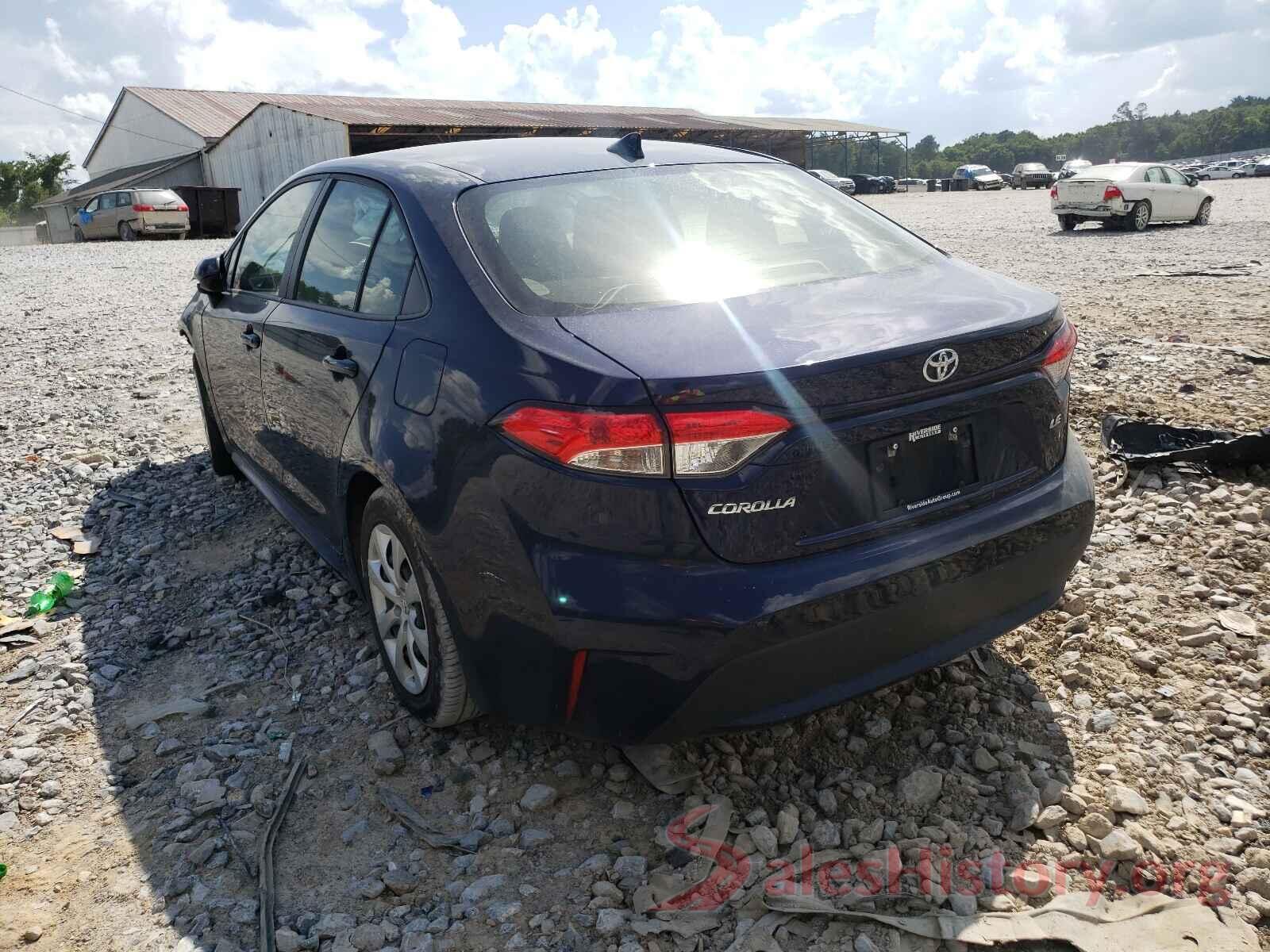 JTDEPMAE1MJ156437 2021 TOYOTA COROLLA