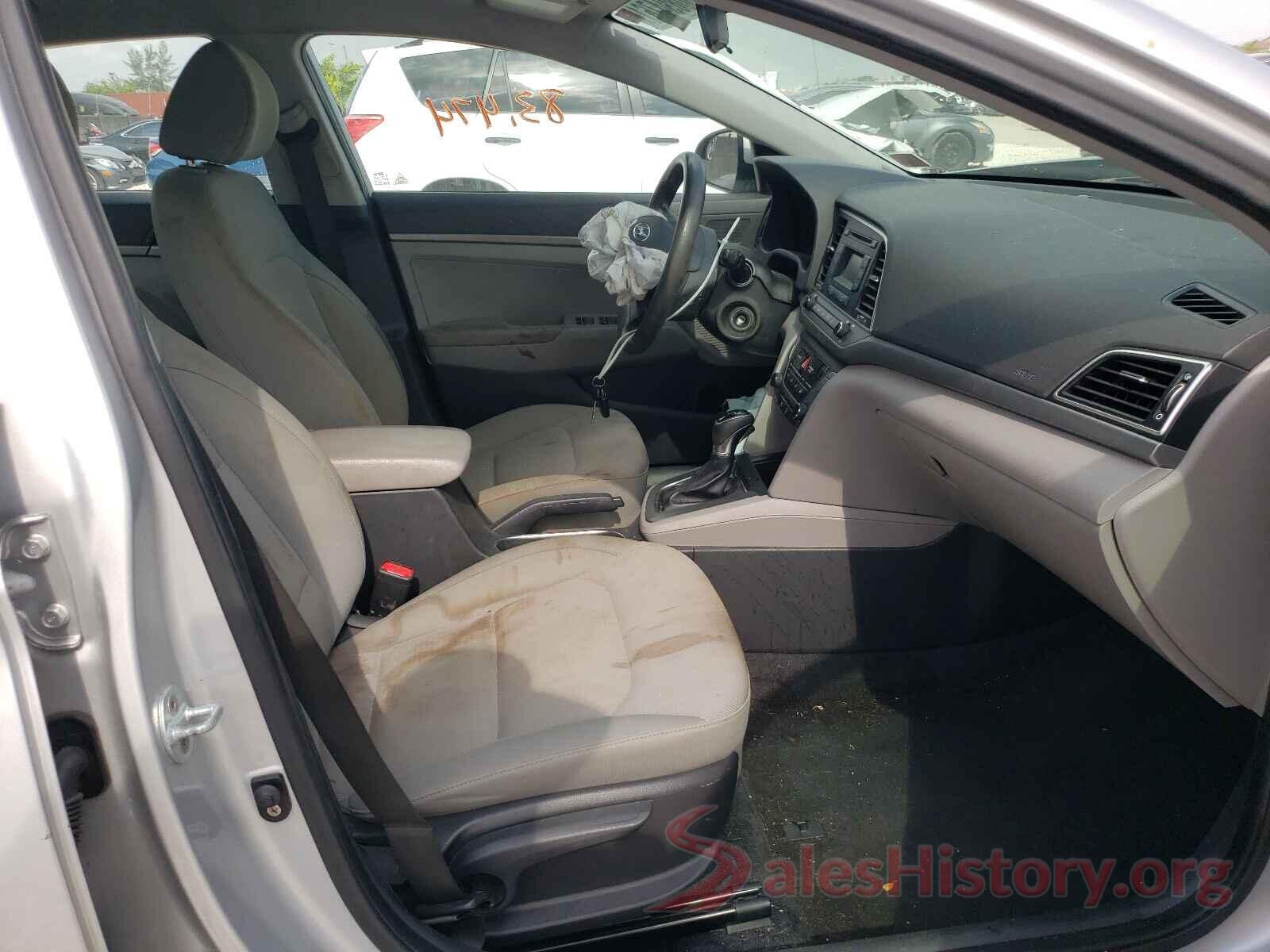 KMHD74LF7HU095225 2017 HYUNDAI ELANTRA