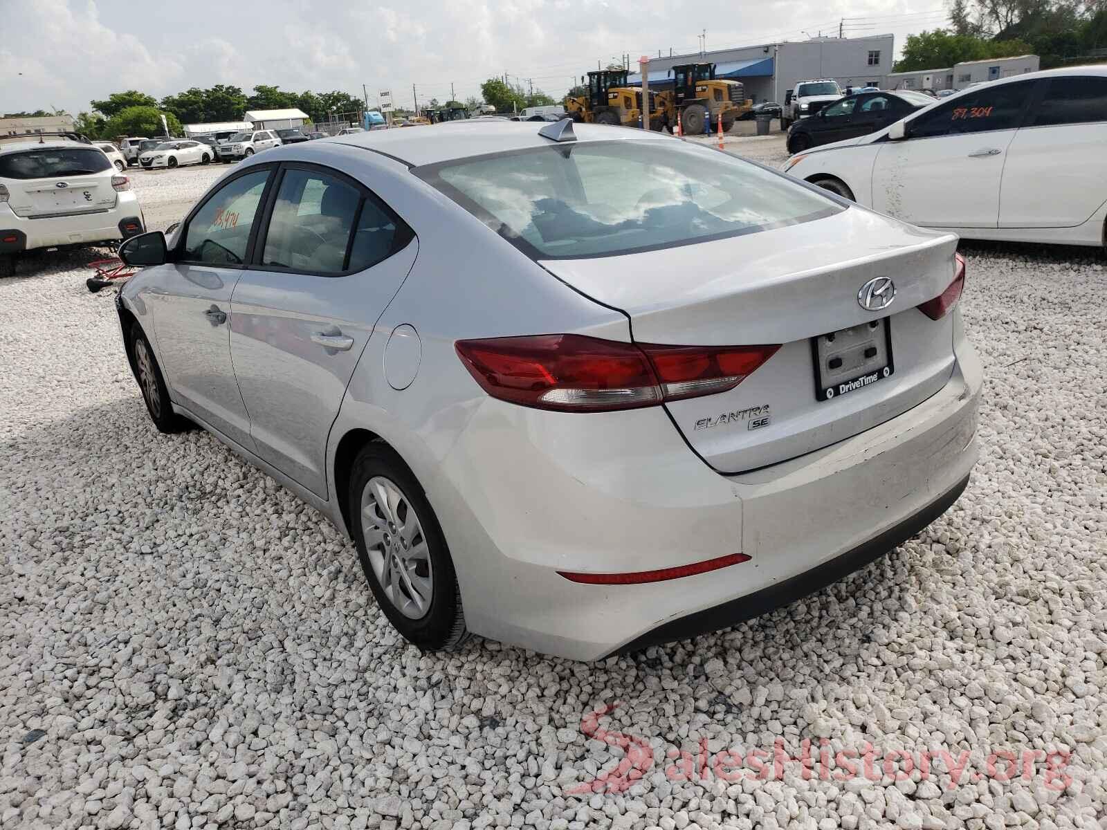 KMHD74LF7HU095225 2017 HYUNDAI ELANTRA