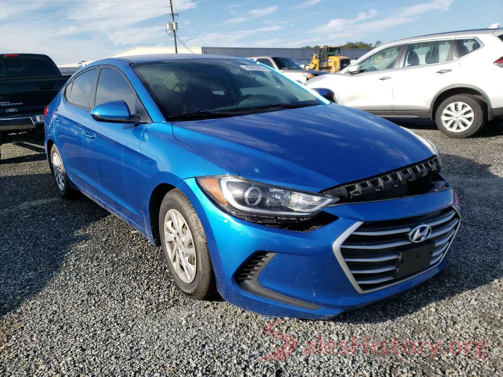 5NPD74LF0HH125972 2017 HYUNDAI ELANTRA