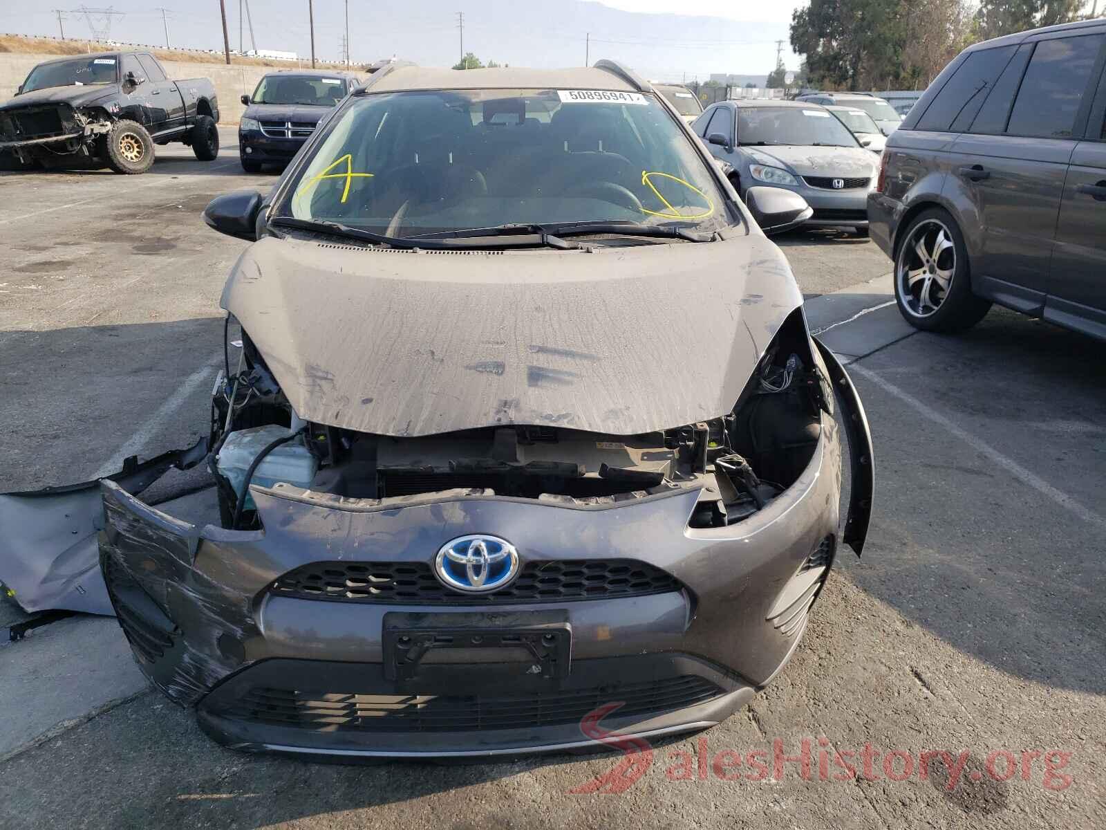 JTDKDTB36K1623755 2019 TOYOTA PRIUS