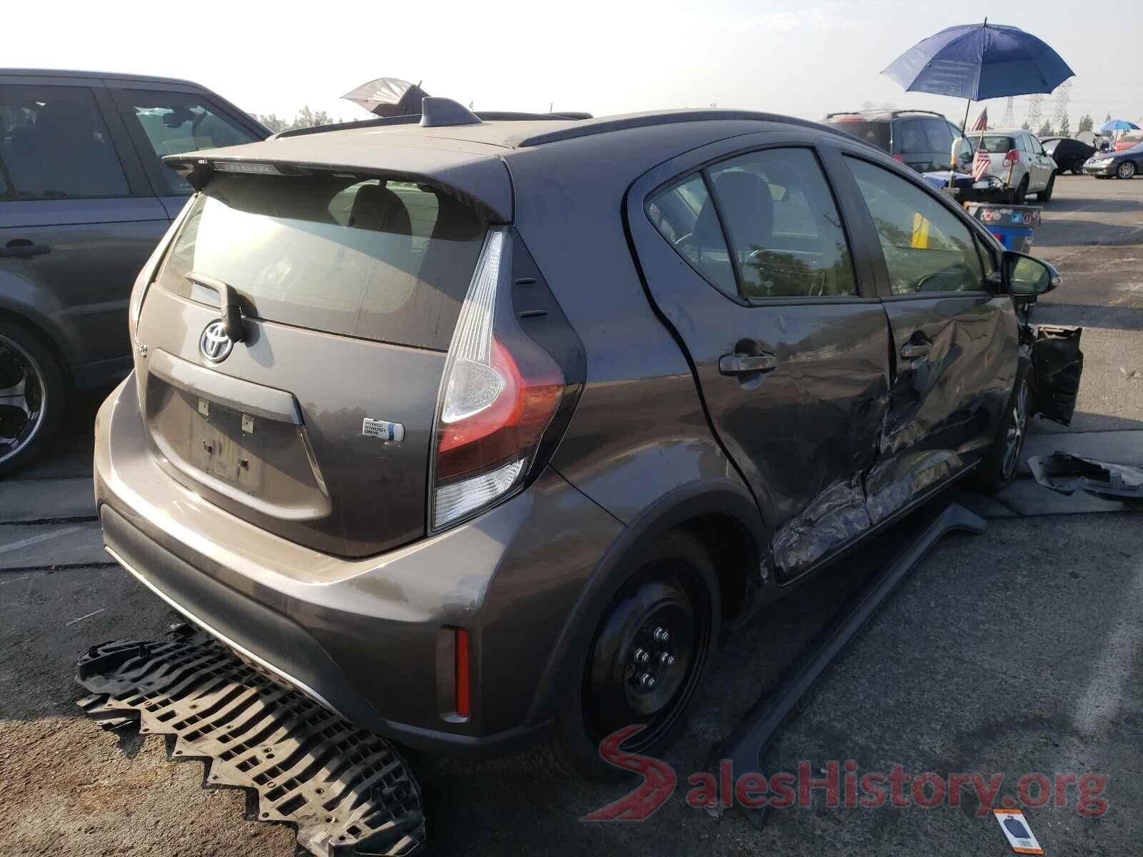 JTDKDTB36K1623755 2019 TOYOTA PRIUS