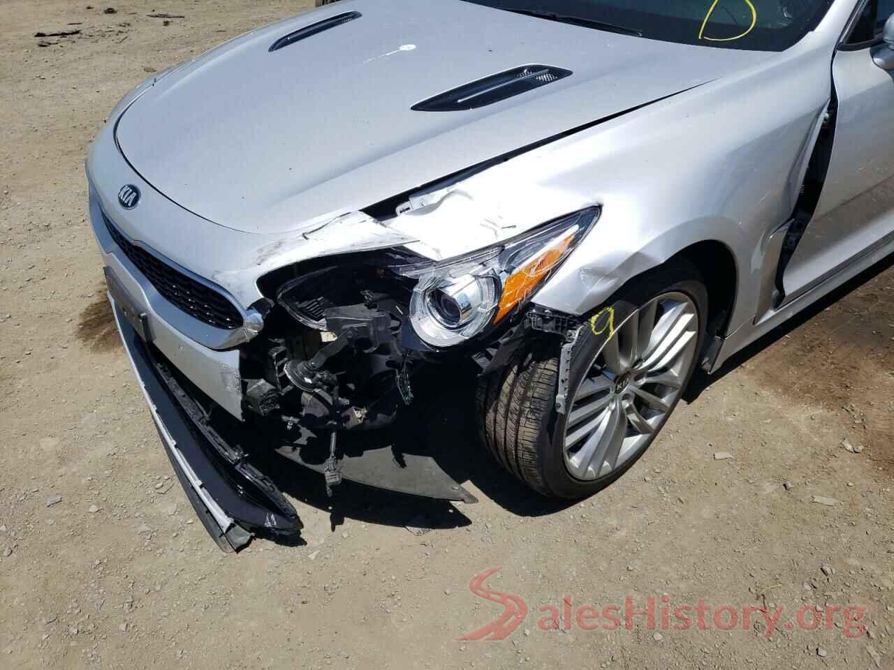 KNAE15LAXJ6016836 2018 KIA STINGER