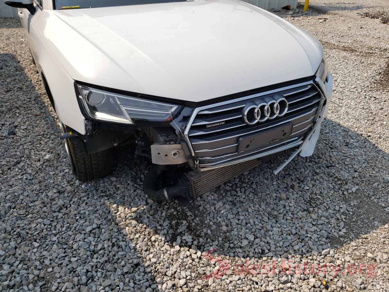 WAUANAF42HN023104 2017 AUDI A4