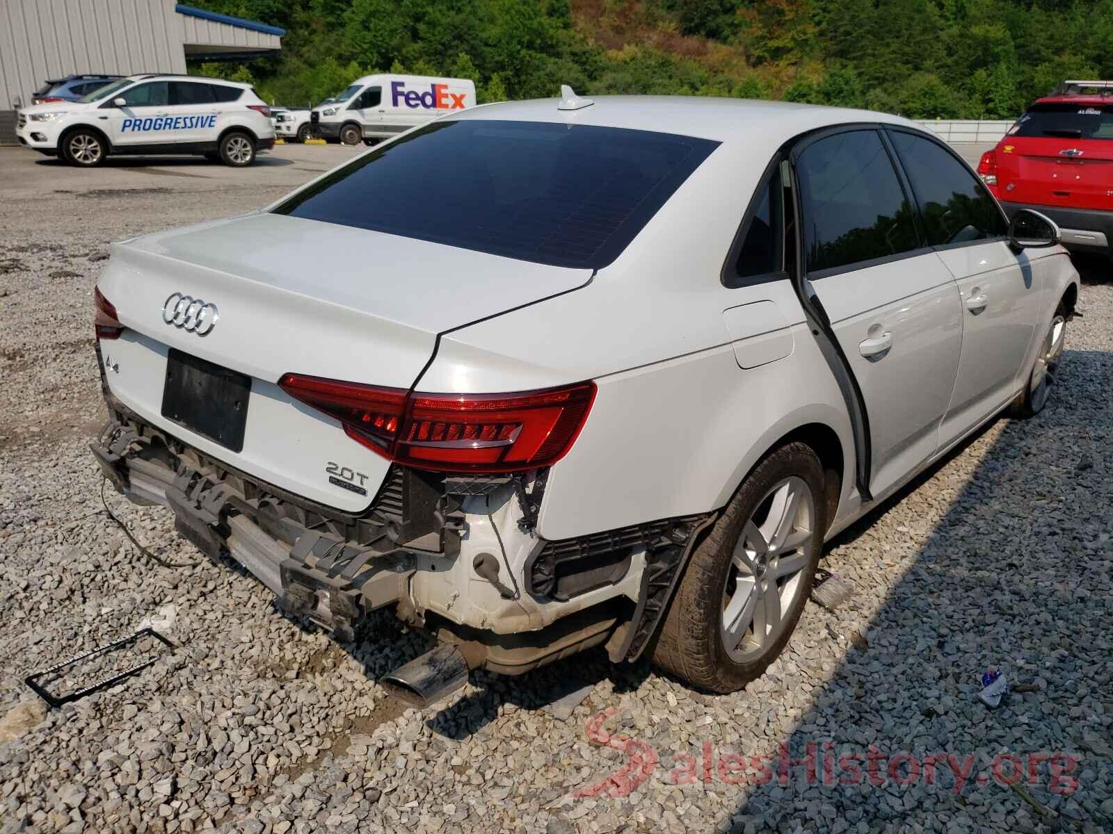 WAUANAF42HN023104 2017 AUDI A4