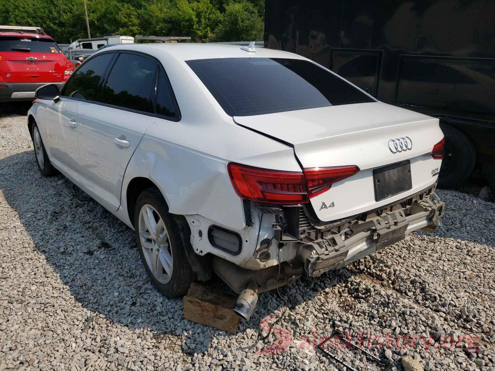 WAUANAF42HN023104 2017 AUDI A4