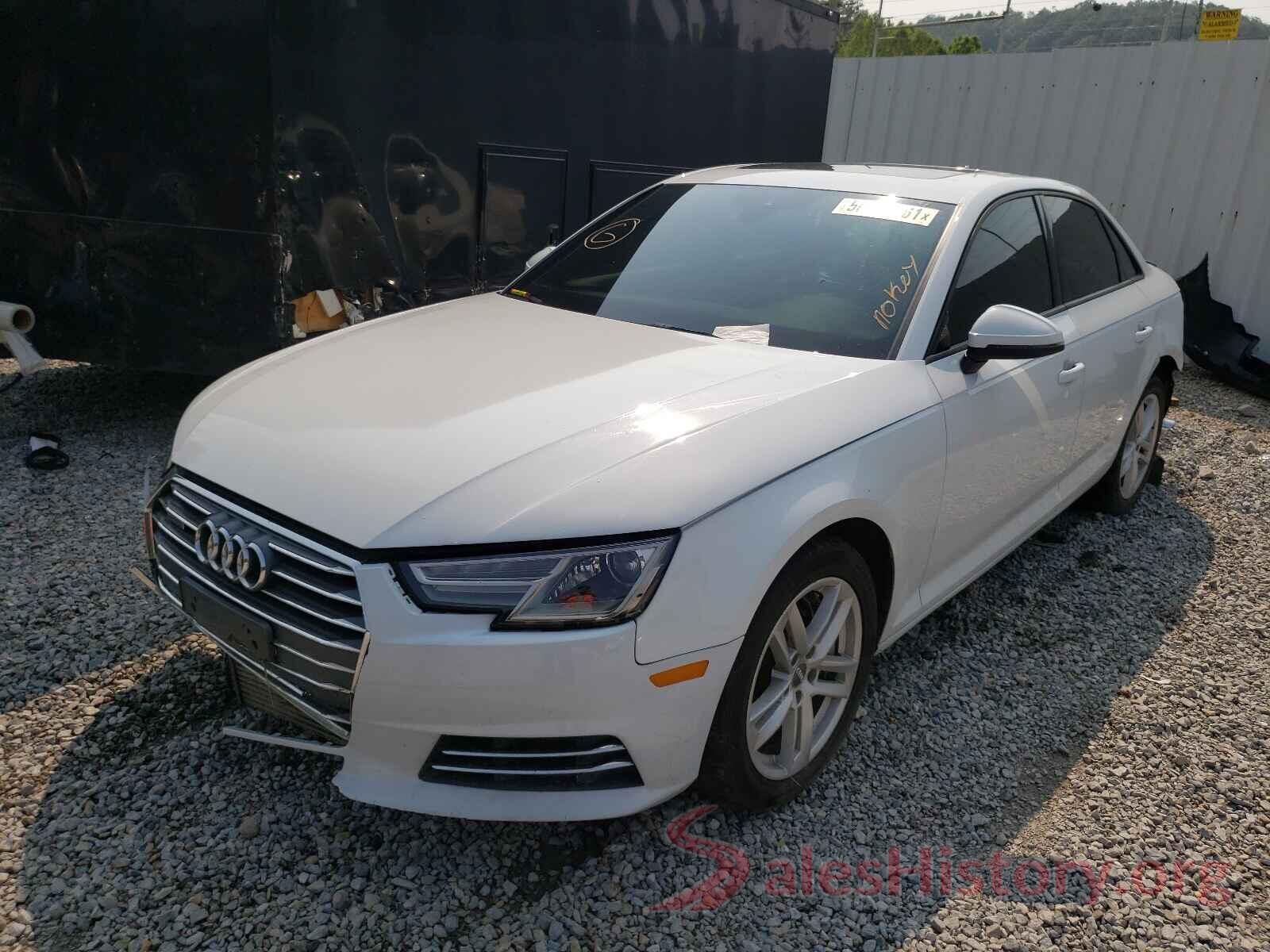 WAUANAF42HN023104 2017 AUDI A4