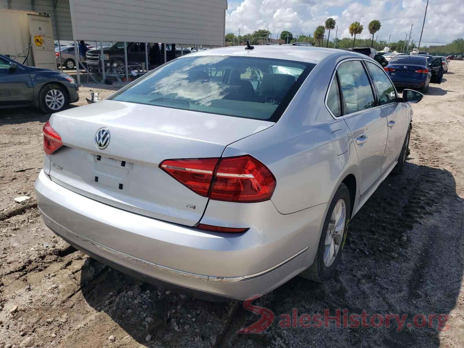 1VWAS7A31GC030646 2016 VOLKSWAGEN PASSAT