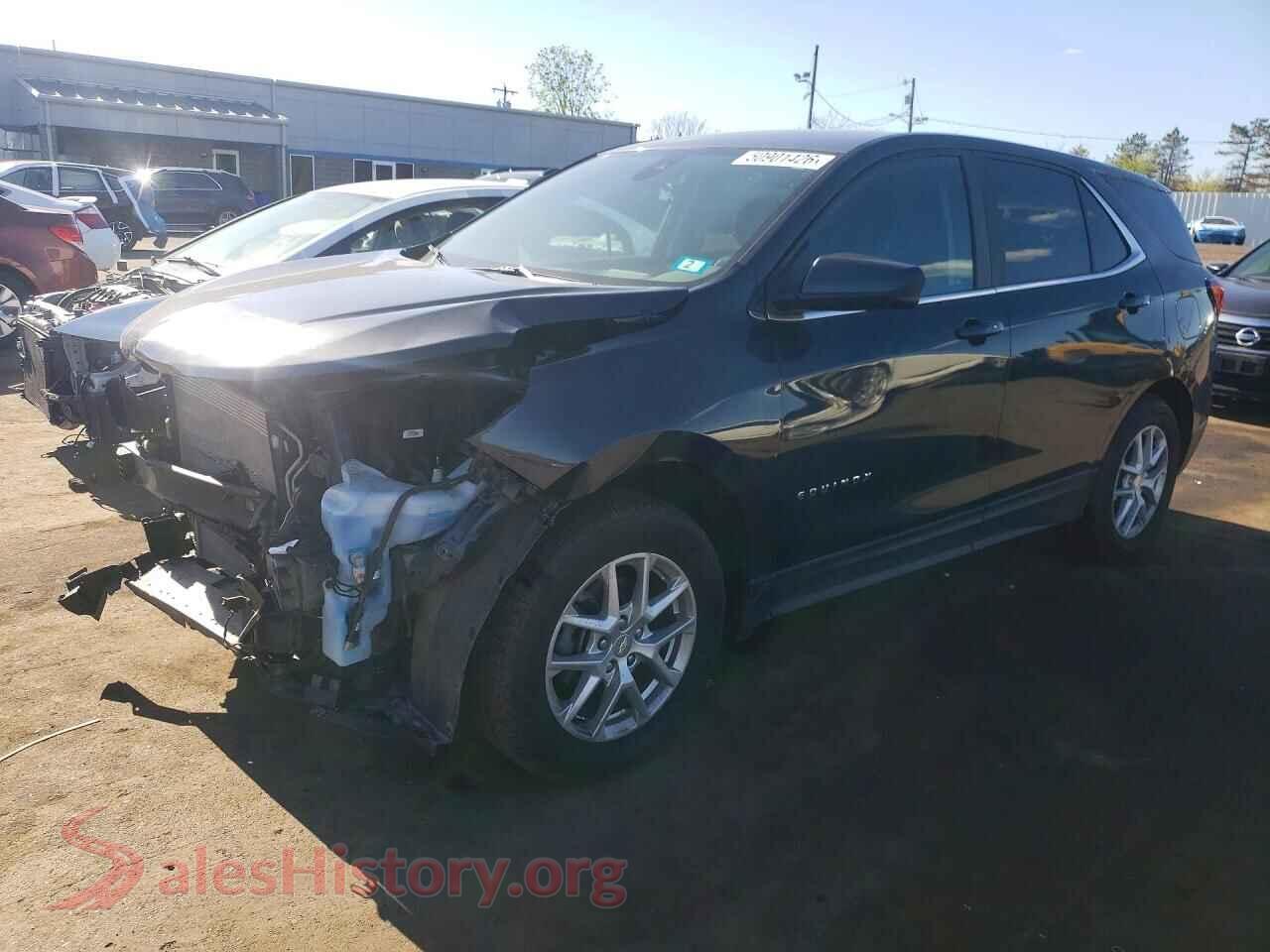 2022 CHEVROLET EQUINOX VIN 3GNAXUEV1NS172928, auction photo