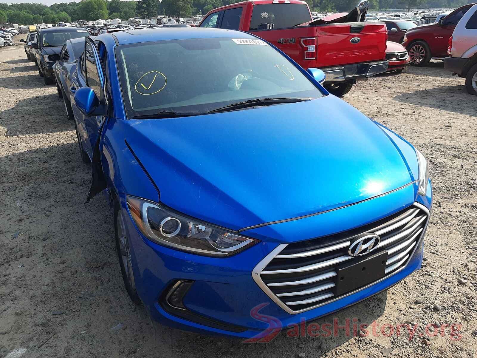 KMHD84LF0HU430595 2017 HYUNDAI ELANTRA