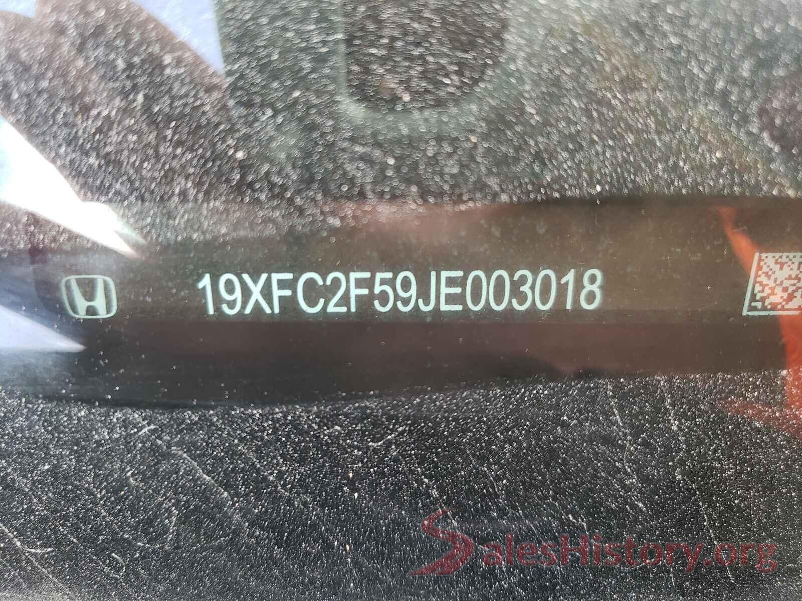 19XFC2F59JE003018 2018 HONDA CIVIC