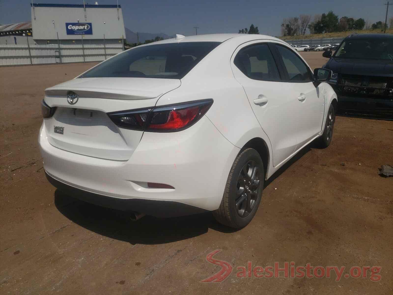 3MYDLBYV0KY505048 2019 TOYOTA YARIS