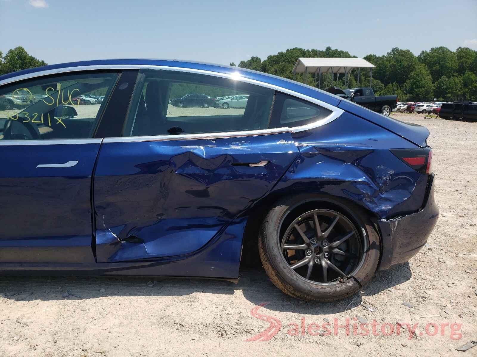 5YJ3E1EB4KF408262 2019 TESLA MODEL 3