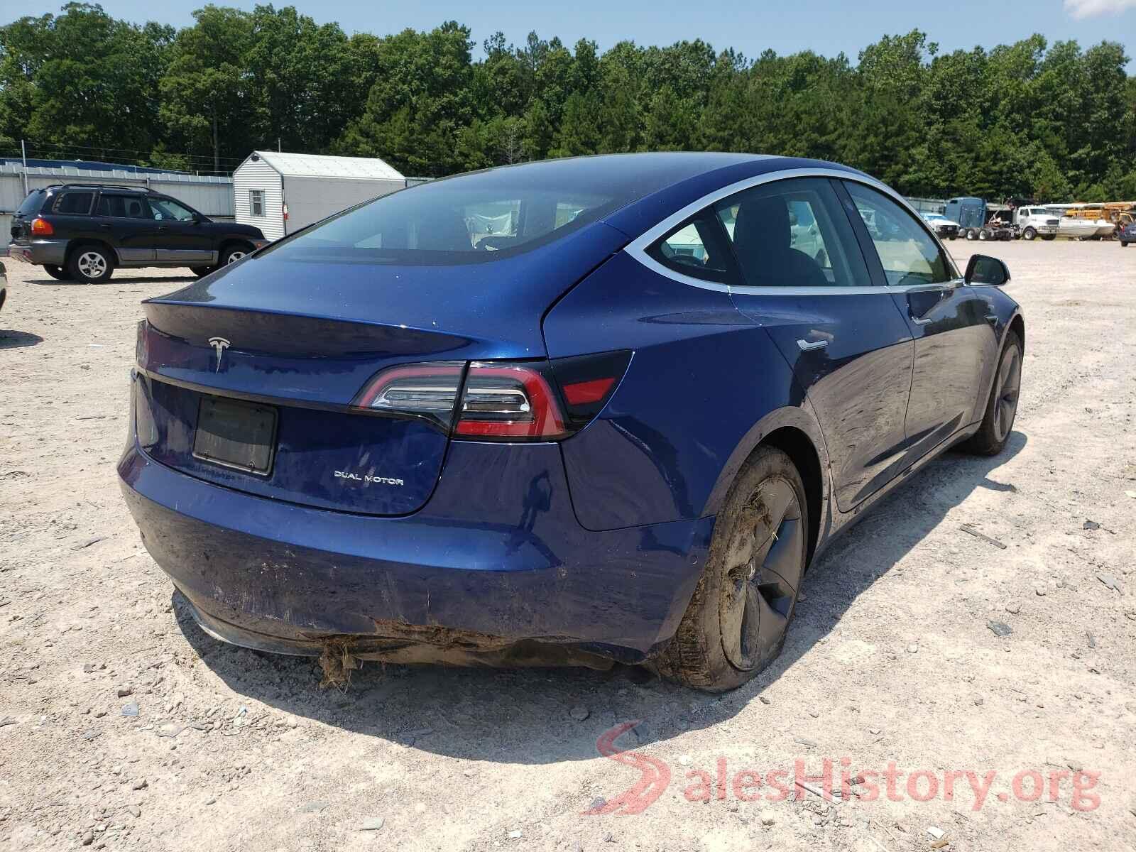 5YJ3E1EB4KF408262 2019 TESLA MODEL 3