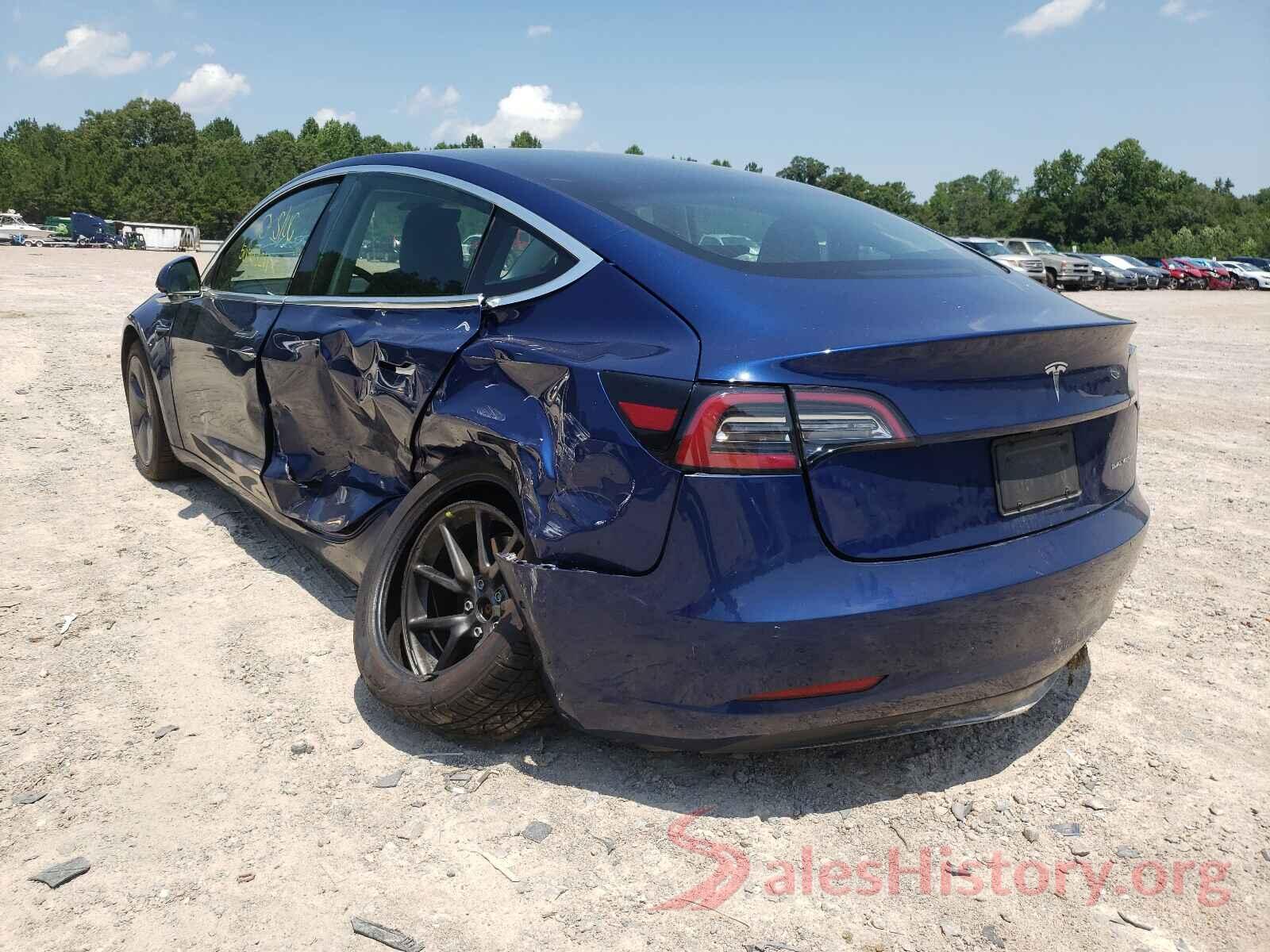 5YJ3E1EB4KF408262 2019 TESLA MODEL 3