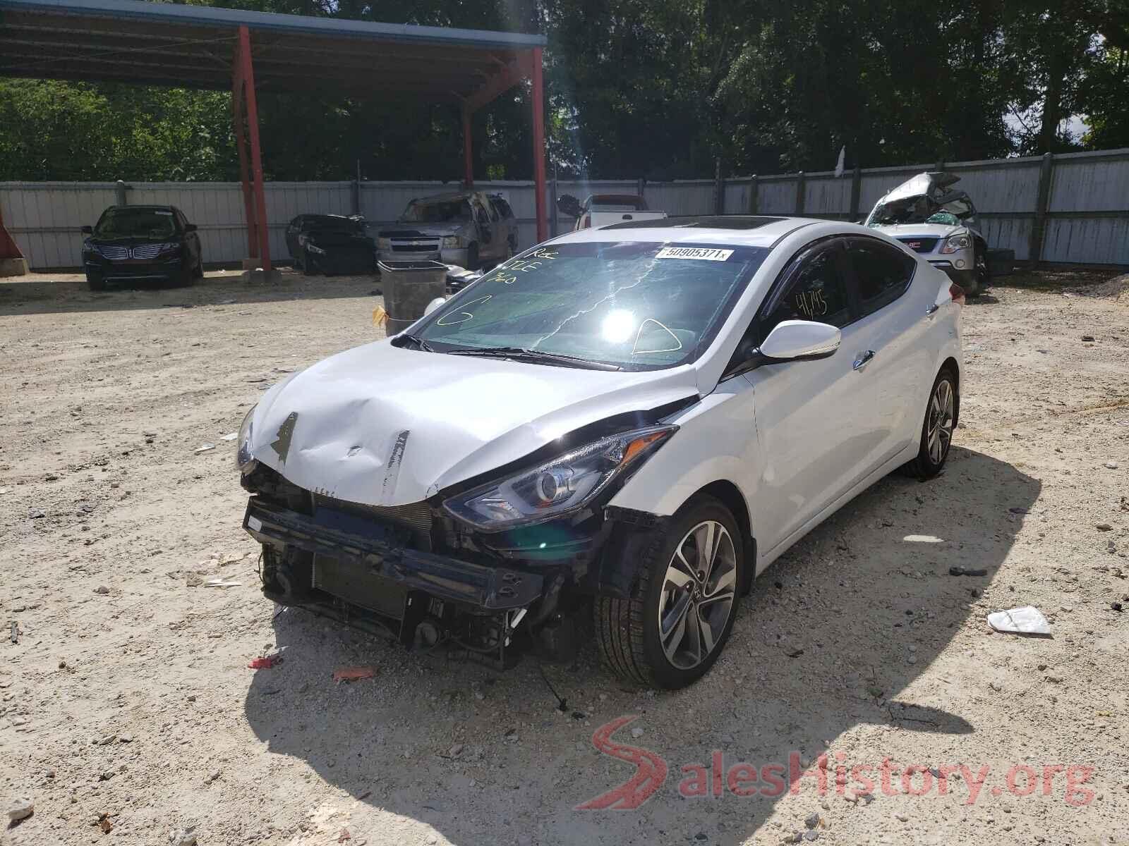 5NPDH4AE3GH795974 2016 HYUNDAI ELANTRA