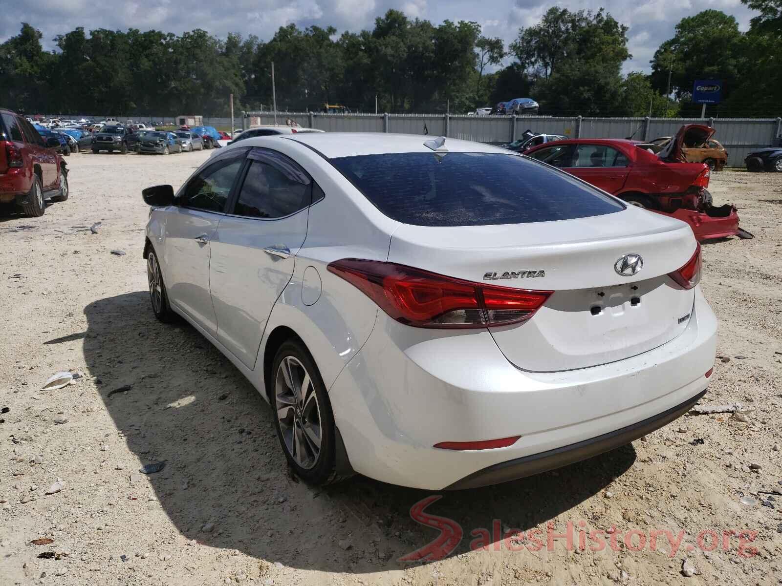 5NPDH4AE3GH795974 2016 HYUNDAI ELANTRA