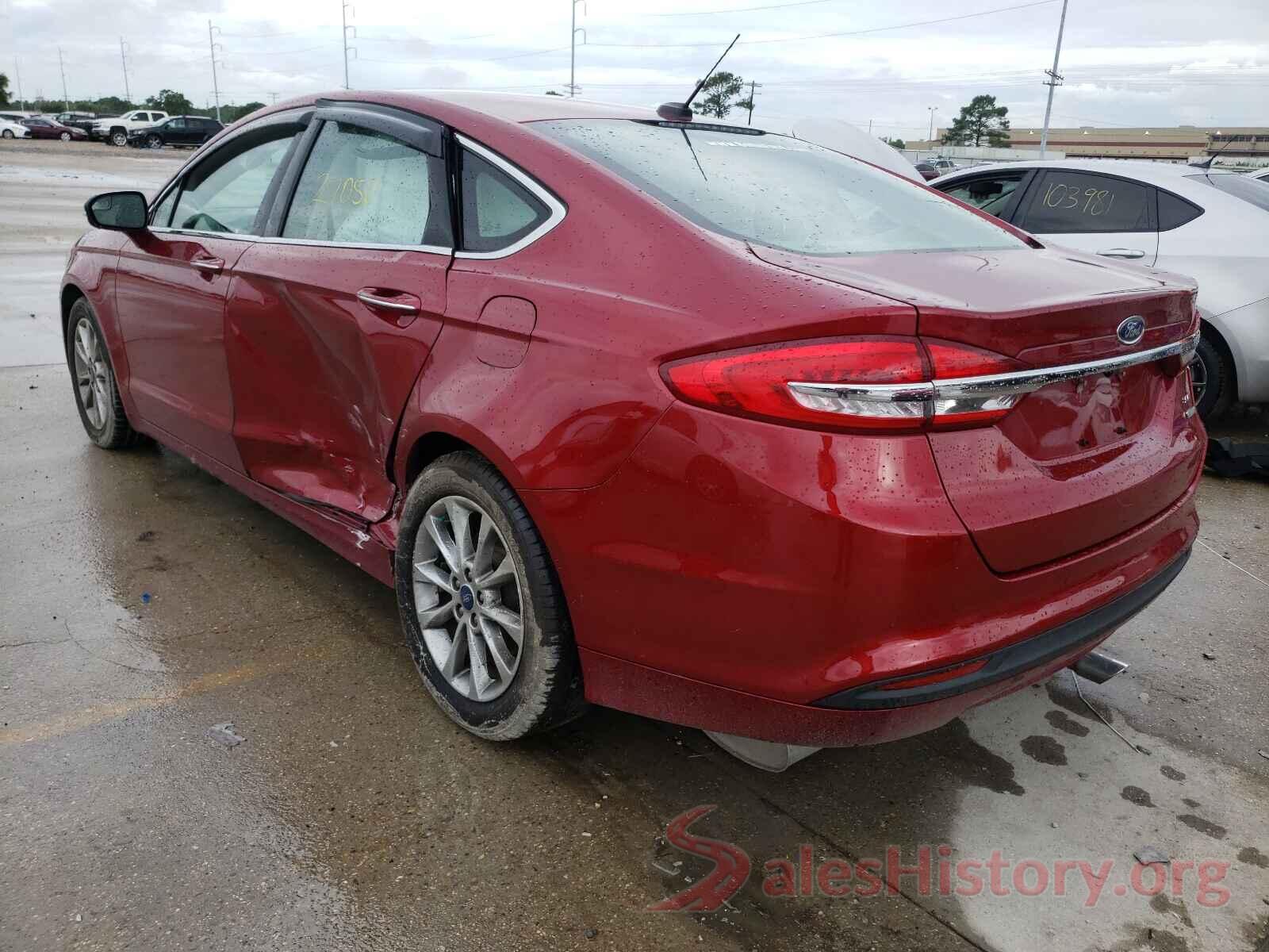 3FA6P0HD7HR392327 2017 FORD FUSION