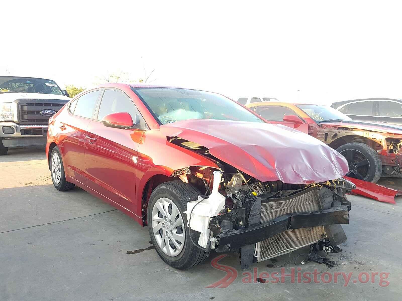 KMHD74LF2HU395769 2017 HYUNDAI ELANTRA