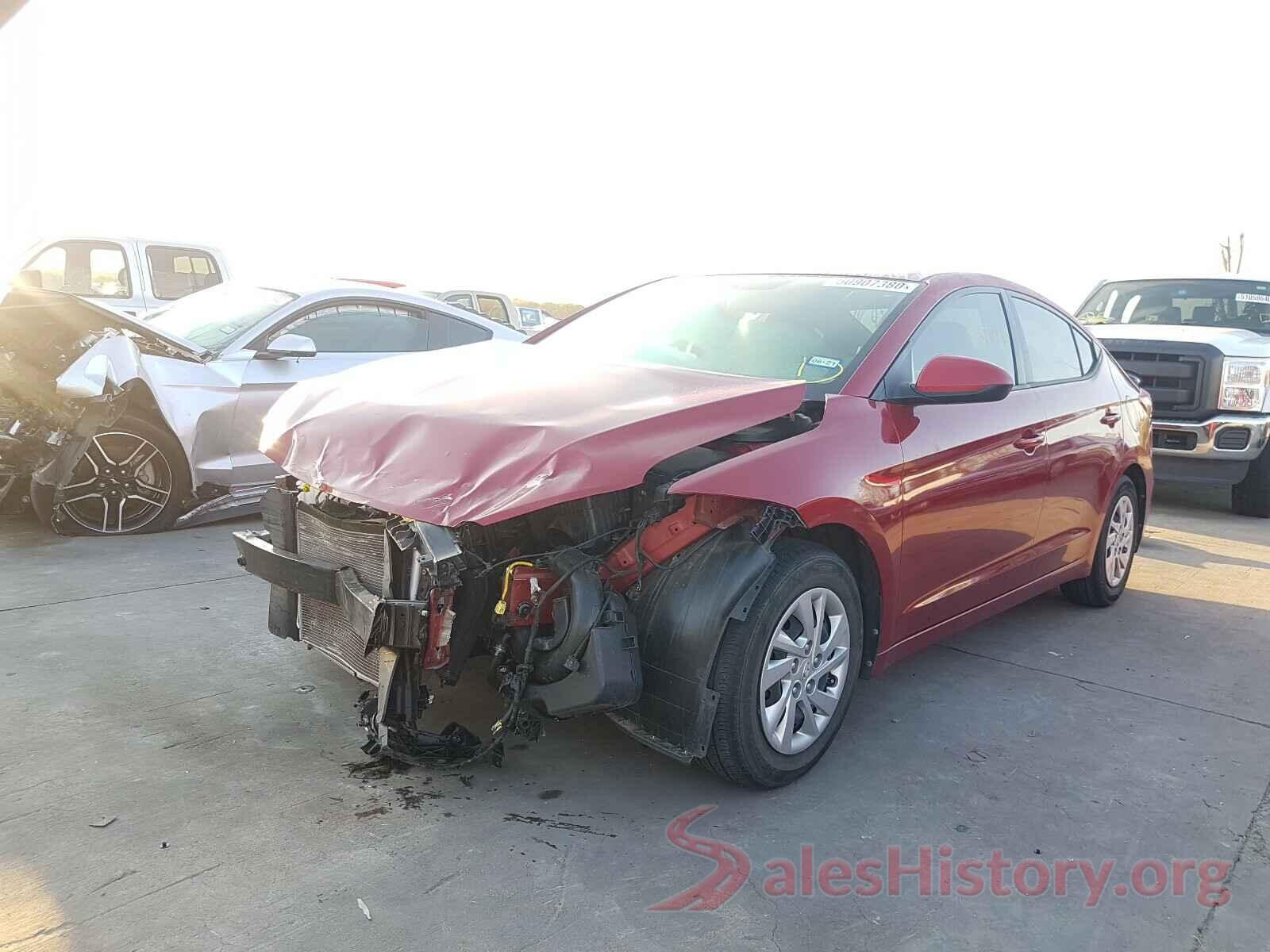 KMHD74LF2HU395769 2017 HYUNDAI ELANTRA