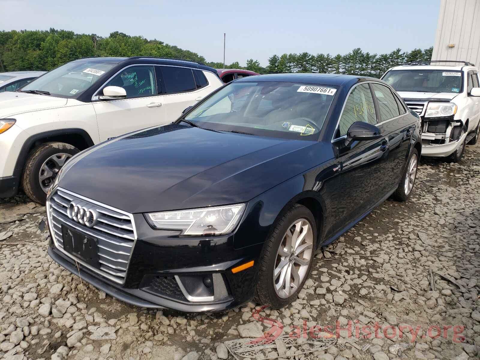 WAUDNAF45KN002526 2019 AUDI A4