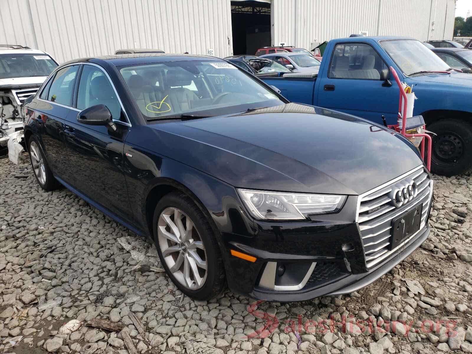 WAUDNAF45KN002526 2019 AUDI A4