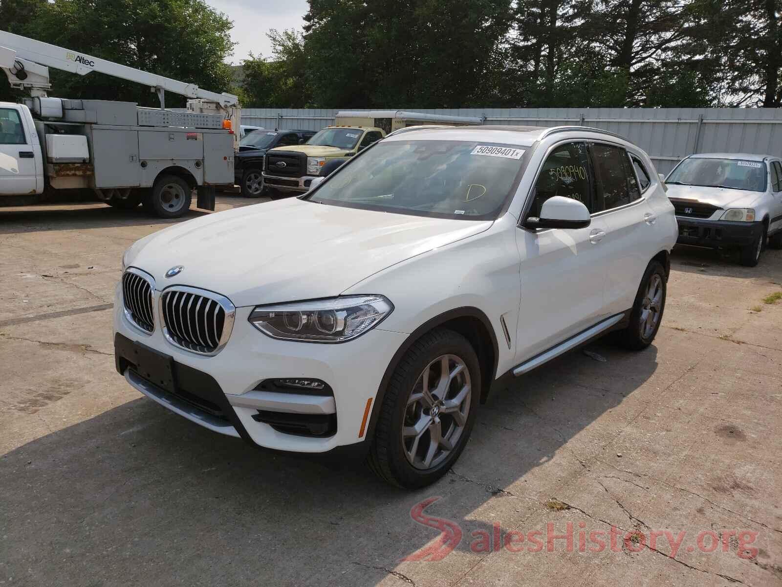 5UXTY5C03L9B17586 2020 BMW X3