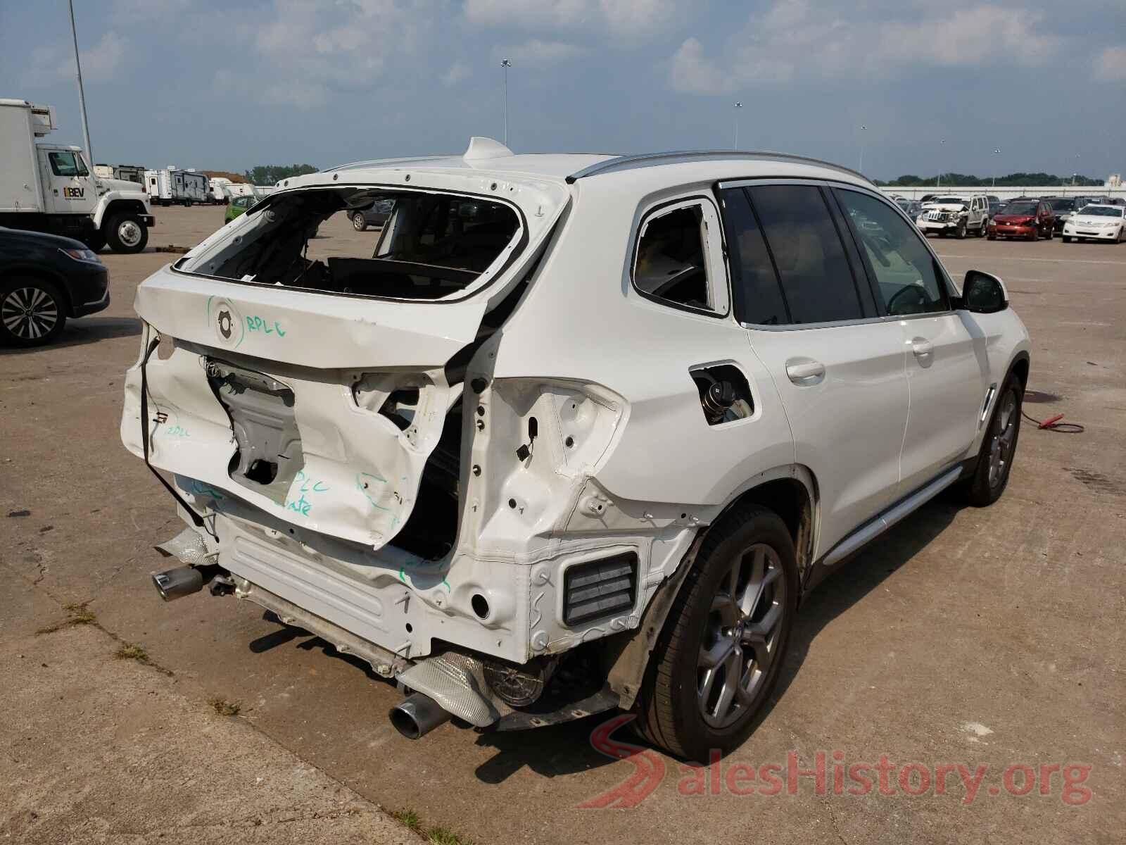 5UXTY5C03L9B17586 2020 BMW X3