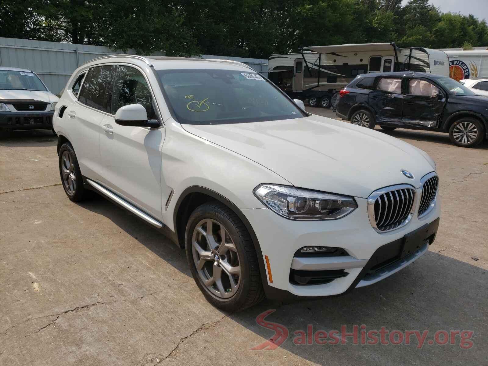 5UXTY5C03L9B17586 2020 BMW X3