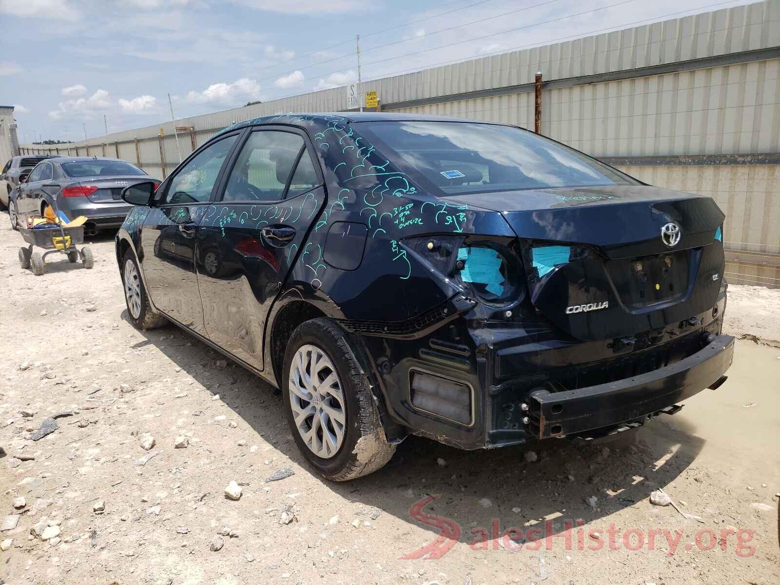 2T1BURHE0HC901825 2017 TOYOTA COROLLA