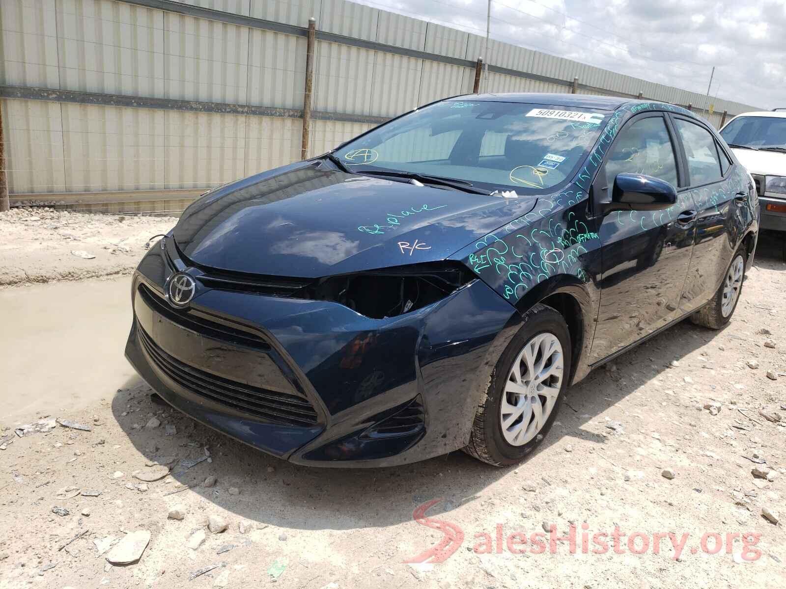 2T1BURHE0HC901825 2017 TOYOTA COROLLA