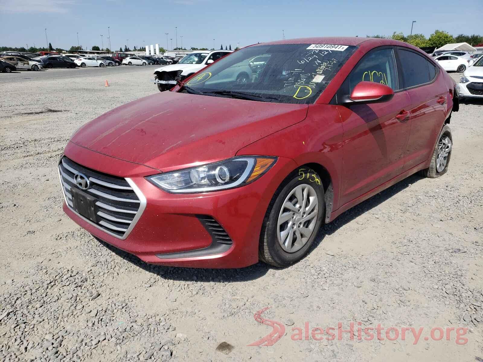 5NPD74LF6HH203560 2017 HYUNDAI ELANTRA