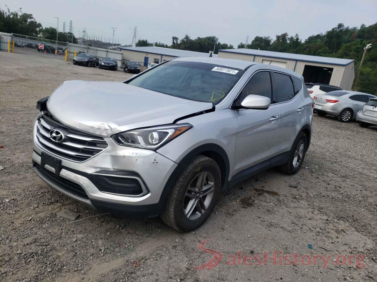 5XYZTDLB9JG568374 2018 HYUNDAI SANTA FE