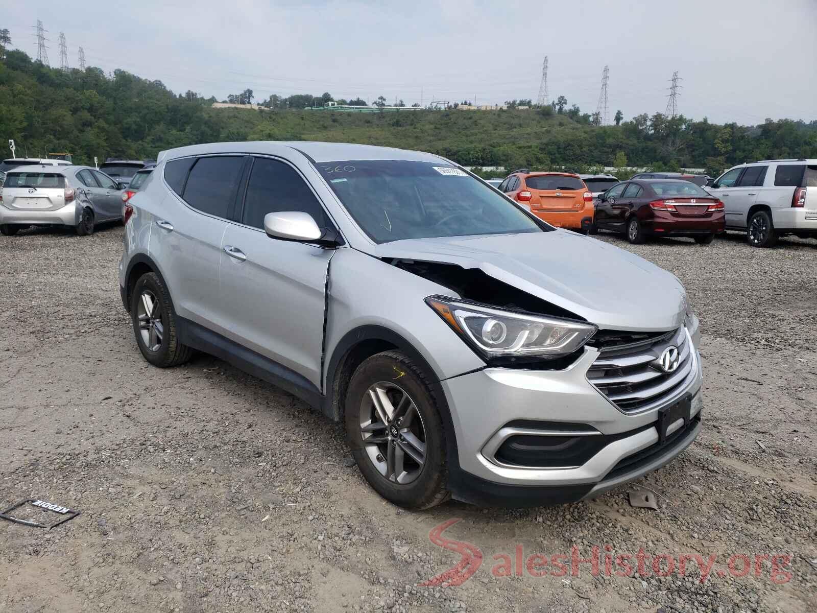 5XYZTDLB9JG568374 2018 HYUNDAI SANTA FE